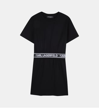 Tee-shirt en robe de chambre - Karl Lagerfeld Kids - Black