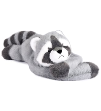 Peluche raton laveur lesté Podcoll - Histoire D'Ours - Gris