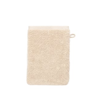 Gant de toilette  en coton - Desforges - Beige clair