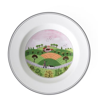 Assiette creuse Chasseur - Villeroy & Boch - Multicolore