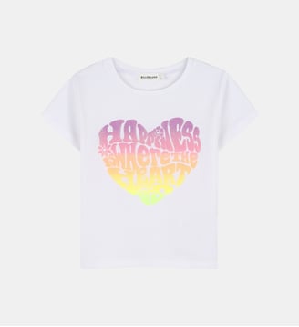 Tee-shirt manches courtes - Billieblush - Blanc