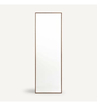 Miroir sur pied portant noyer massif H178 AM.PM