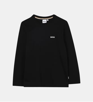 T-shirts à manches longues - BOSS Kidswear - Black
