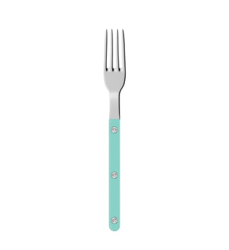 Petite fourchette, Bistrot Uni - Sabre - Bleu turquoise