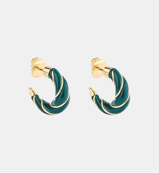 Boucles d'oreilles Diana - Aurélie Bidermann - Émeraude