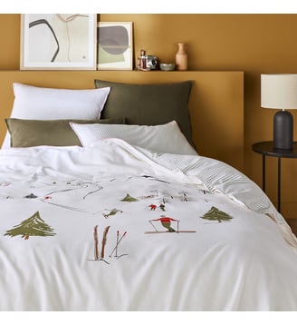 Housse de couette flanelle La Redoute Interieurs