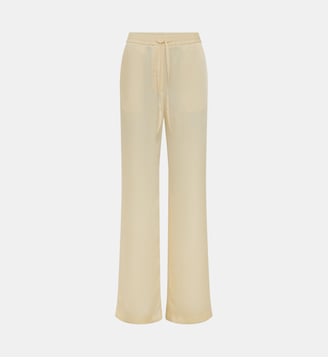 Pantalon satiné - BAHYRA - Gerard Darel - Paille