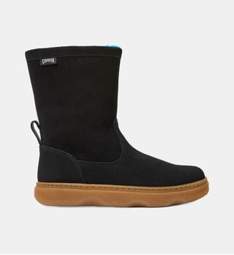 Bottines Kiddo cuir - Camper - Noir