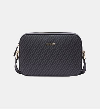 Sac bandoulière moyen monogramme - Liu Jo - Noir