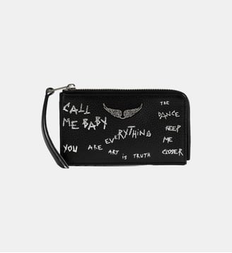 Porte-Cartes ZV Card Graffiti - Zadig&Voltaire - Noir