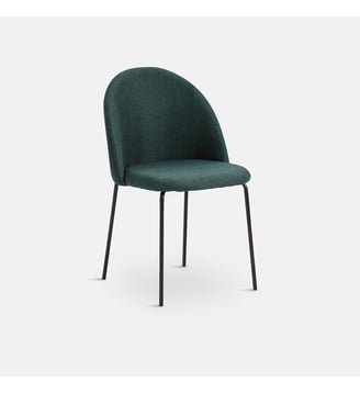 Chaise rembourrée - La Redoute Interieurs - Vert cèdre