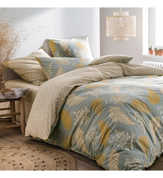 Housse de couette en percale de coton La Redoute Interieurs