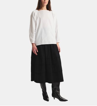 Top Sea fluide en coton - Ines de la Fressange Paris - Blanc