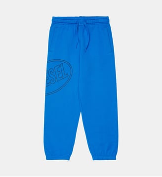 Pantalon en molleton avec logo - Diesel Kids - Bluette