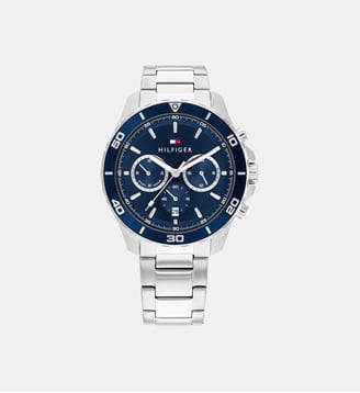 Montre Jordan Bleu 1792094 - Tommy Hilfiger - Argenté