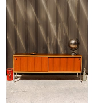Enfilade en bois Margaret N°739- Produit chiné - Debongout - Bois foncé