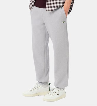 Pantalon de survêtement molleton regular fit - Lacoste - Gris chine