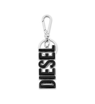 Porte-clés DIESEL en métal et résine - Diesel - Noir et rouge