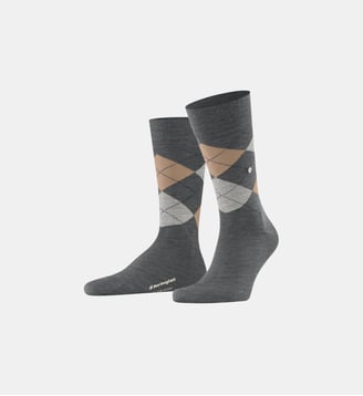 Chaussettes Edinburgh - Burlington - Gris foncé