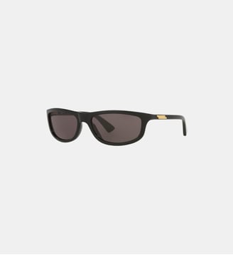 Lunettes de soleil Rectangulaire BV1327S - Bottega Veneta - Noir
