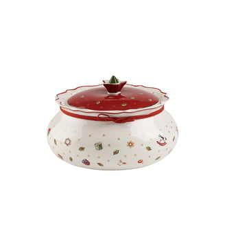 Pot à biscuits moyen - Villeroy & Boch - Rouge et blanc
