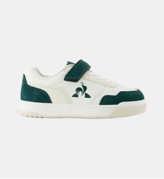 Baskets basses LCS Court  - Le Coq Sportif - Blanc et vert