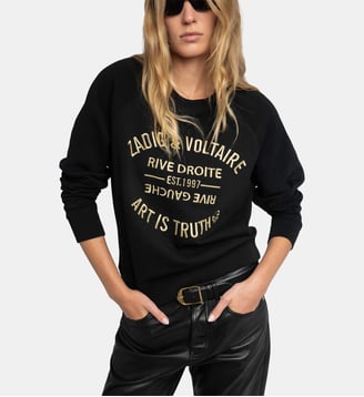 Sweatshirt Upper Blason - Zadig&Voltaire - Noir