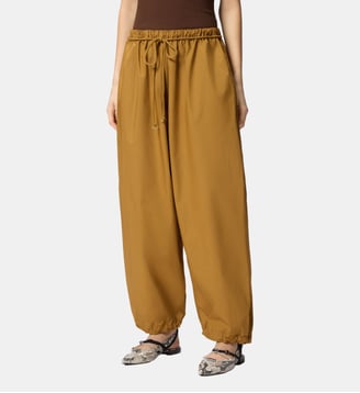 Pantalon large avec cordon - Pinko - Bronze