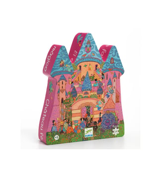 Château féerique - 54 pcs - FSC MIX - Djeco - Multicolore