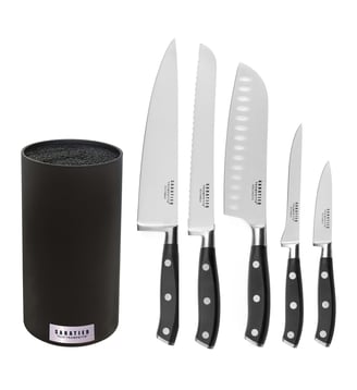 Bloc spaghetti 5 couteaux de cuisine Sabatier Trompette