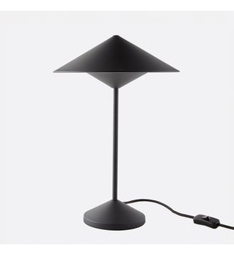 Lampe à poser en métal fer H42 cm - La Redoute Interieurs - Noir