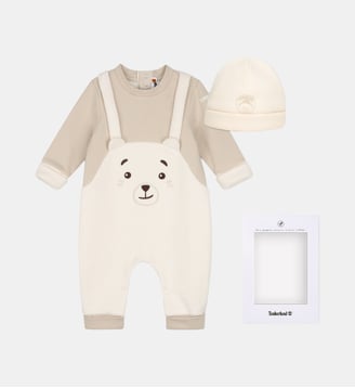 Ensemble combinaison et bonnet - Timberland - Ivoire