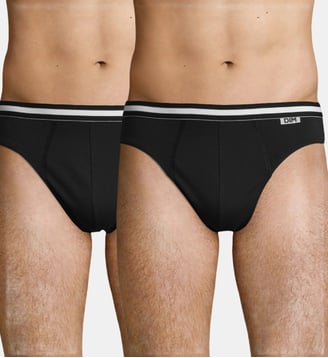 Lot de 2 Slips Coton Ecodim - Dim - Noir
