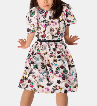 Jupe en satin - Marc Jacobs Kids - Dragée