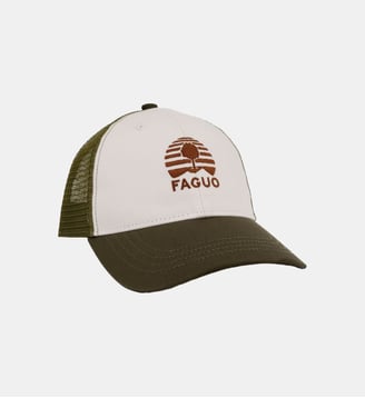 Casquette TRUCKER CAP - Faguo - Vert olive