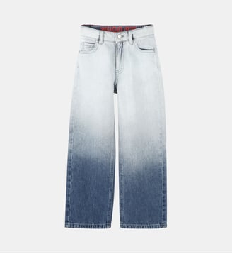 Pantalon en denim - Hugo Kids - Bleu