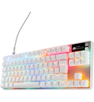 Clavier gamer Apex Pro TKL Gen 3 FR Blanc - Steel Series&nbsp; - Blanc