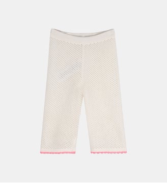 Pantalons coupés grands - Billieblush - Craie