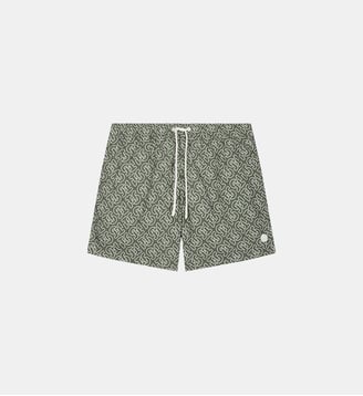 Maillot de bain Ian monogram - Jott - Mono vert sauge