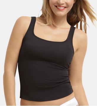 Débardeur col américain Summer Tops - Dim - Noir