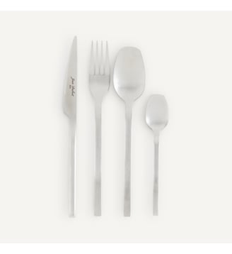 Ménagère 16 pièces, inox mat - AM.PM - Inox satiné