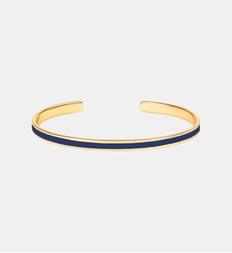 Bracelet jonc ouvert - Bangle Up - Bleu navy et navy blue