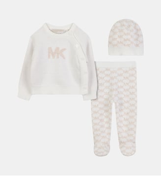 Ensemble tricot - Michael Kors Kids - Écru et beige