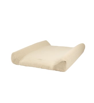 Matelas à langer imperméable et housse Wabi-Sabi en coton lavé Nobodinoz