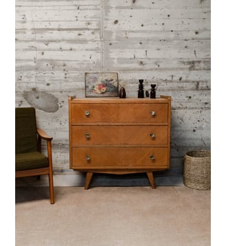 Commode en bois Olga N°458- Produit chiné - Debongout - Bois clair