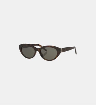 Lunettes de soleil Rond SL M148 - Saint Laurent - Écaille