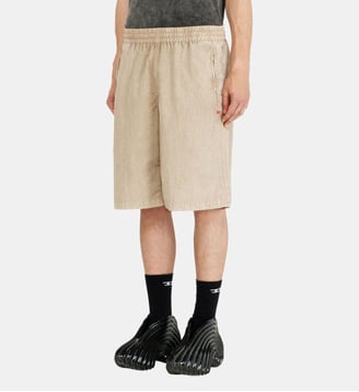 Short en nylon traité - Diesel - Beige
