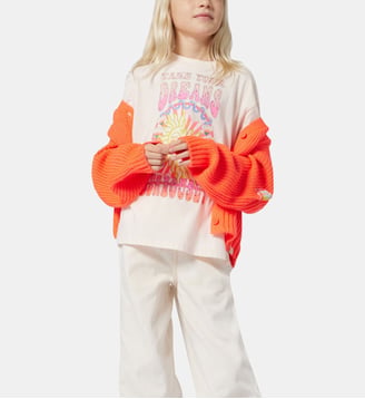 T-shirt à manches courtes - Billieblush - Rose courage