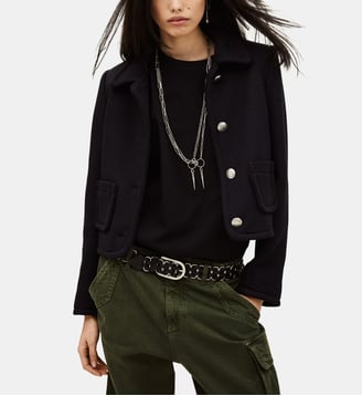 Veste droite Veradith - Ba&sh - Marine