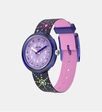 Montre Showtime Violet FPNP178 - Flik Flak - Violet